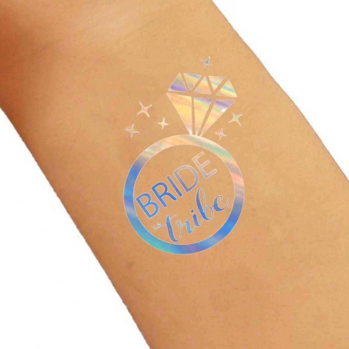 20 pièces Autocollants de tatouage temporaires pour fête de mariage nuptiale
